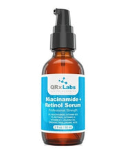 Load image into Gallery viewer, QRx labs 5% Niacinamide + 1% Retinol Serum
