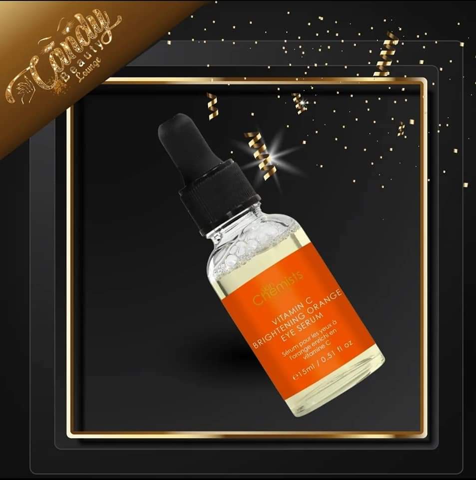 Skin Chemists ( Vitamin C Brightening Orange Eye Serum )(15 ml)