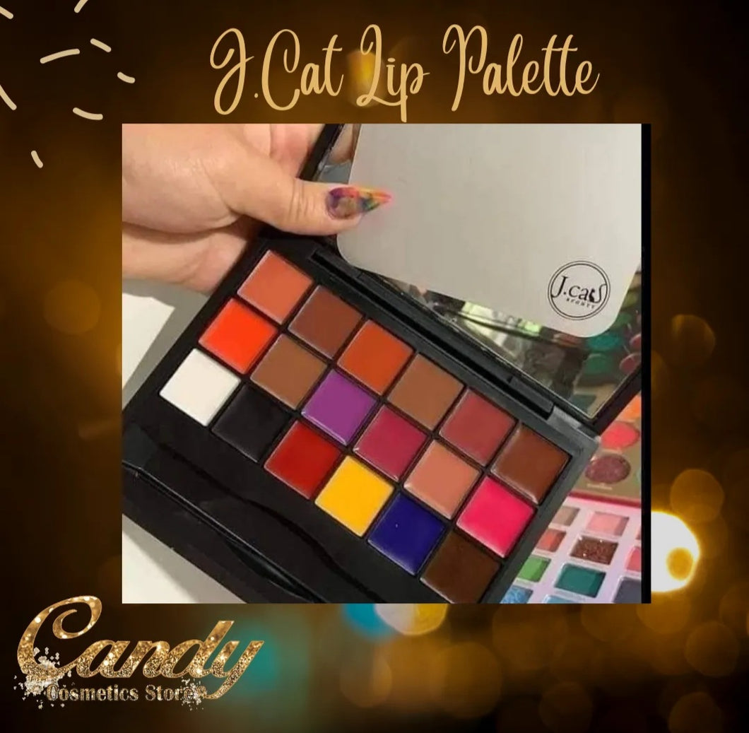 J cat lip palette