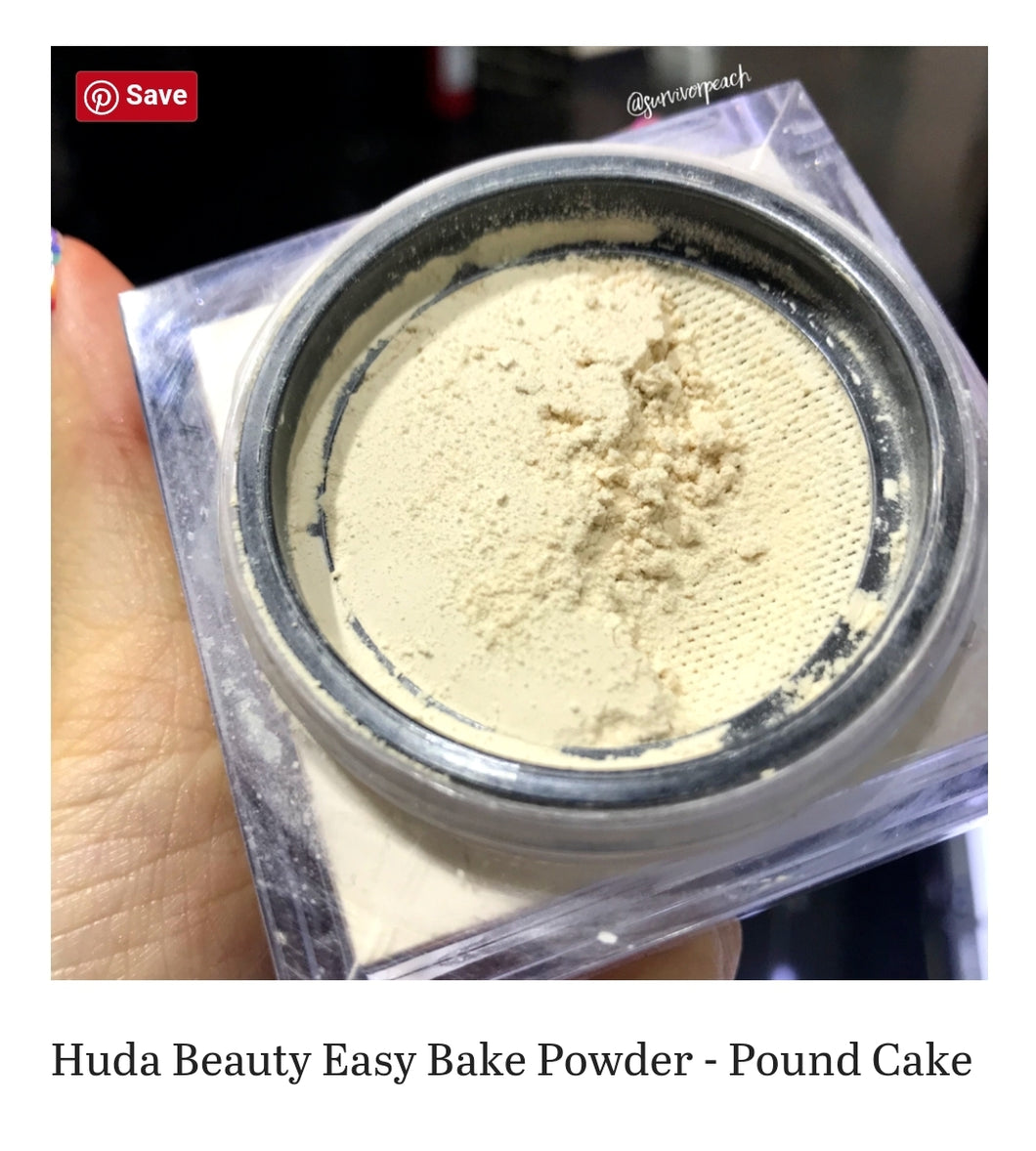 Huda Beauty
Easy bake loose powder