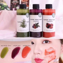 Load image into Gallery viewer, Wonder Bath Super Vegitoks Cleanser 300ml O2 Bubble Cleansing Makeup Remover (Pump + Cleanser)
