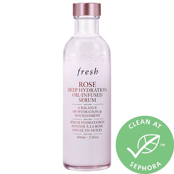 fresh rose deep hydration face serum