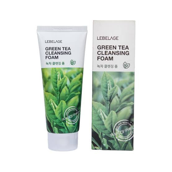 Lebelage green tea cleansing foam