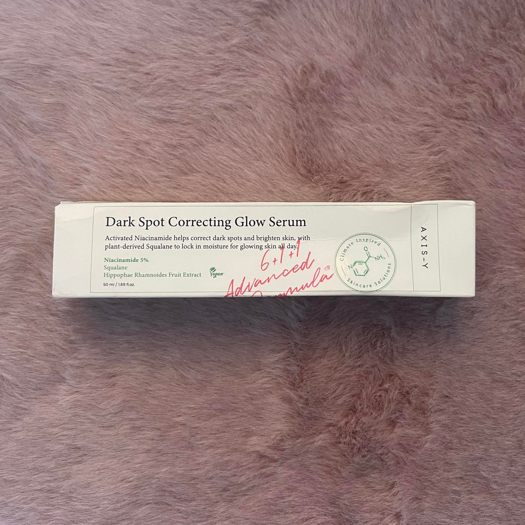 Axis dark spot correcting glow serum