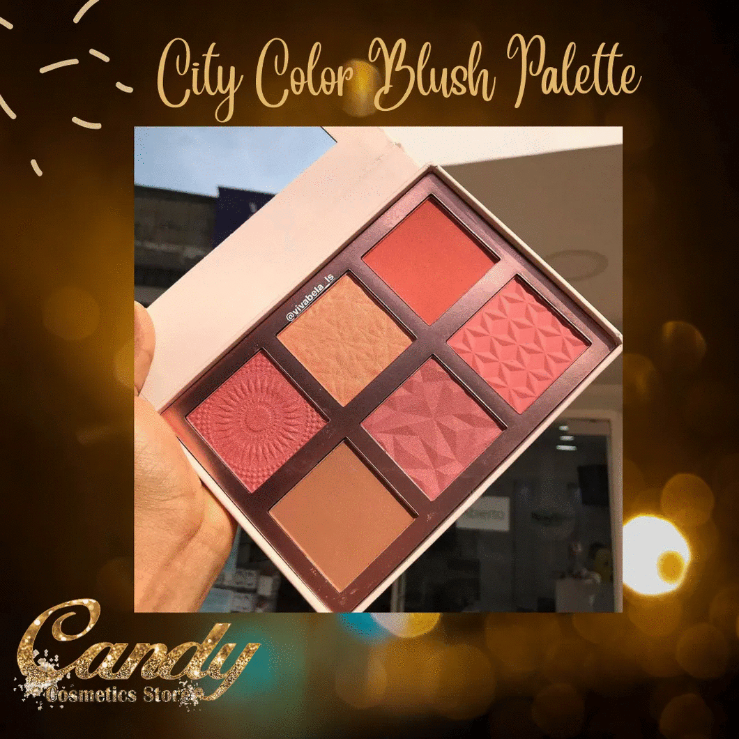 City Color Blusher Palette